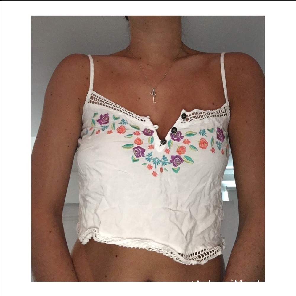 LA Heart Crop Top
